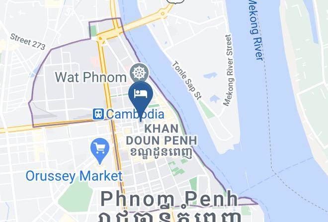 Doun Penh - Safari Hotel Maps