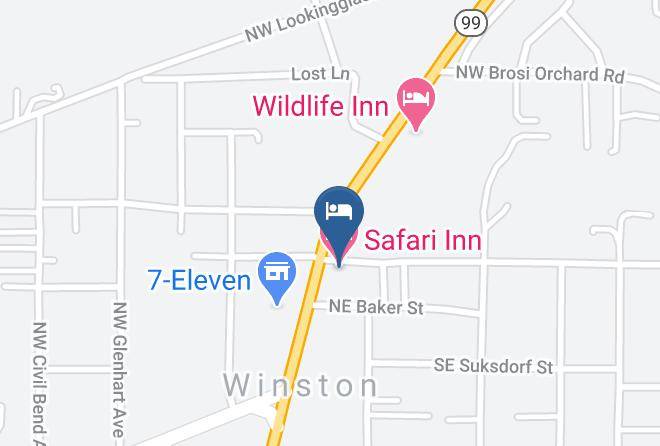 Douglas - Safari Inn Maps