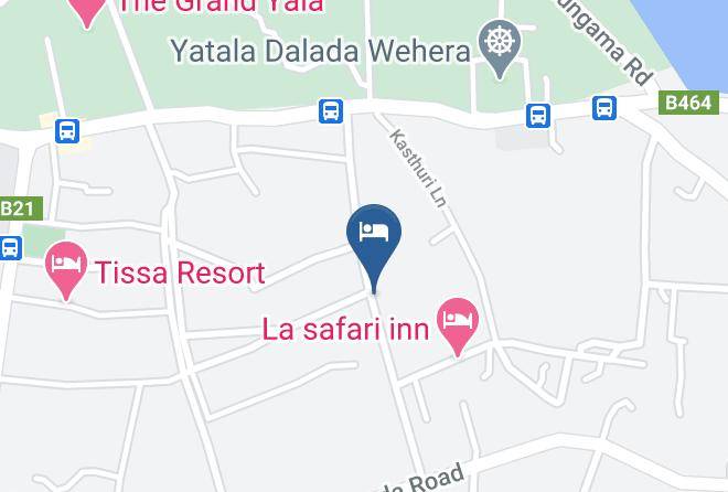 Galle - Safari Land Breeze Resort Maps