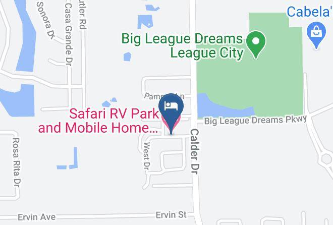 Galveston - Safari Rv Park And Mobile Home Community Rb00037150 Maps