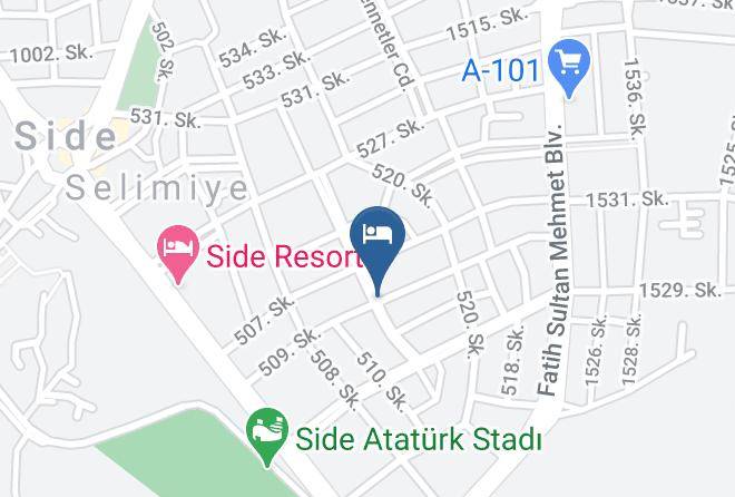 Manavgat - Safari Suit Hotel Maps