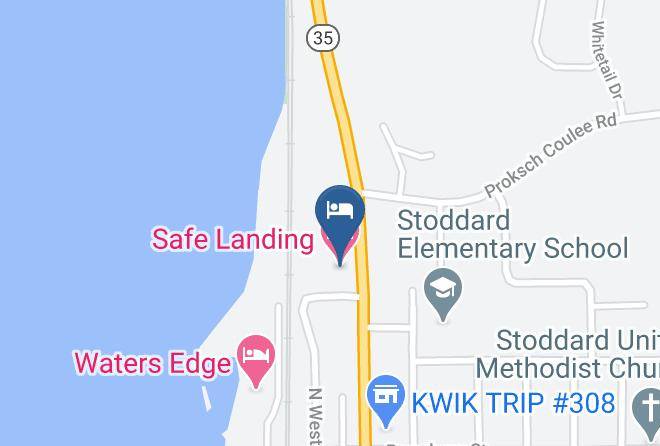 Vernon - Safe Landing Motel Maps