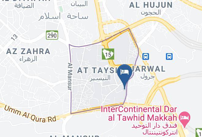 Safeer Al Deafah Hotel Map