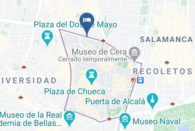 Madrid - Safestay Madrid Maps