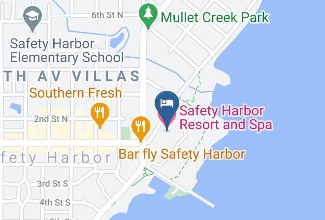 Pinellas - Safety Harbor Resort And Spa Maps