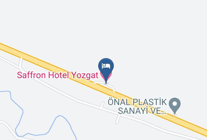 Yozgat - Saffron Hotel Yozgat Maps