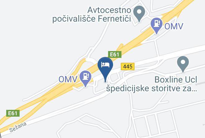 Sezana - Safir Hotel & Casino Maps
