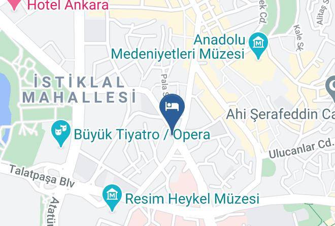 Altindag - Safir Otel Maps