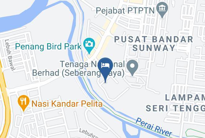 Perai - Safira Country Club Maps