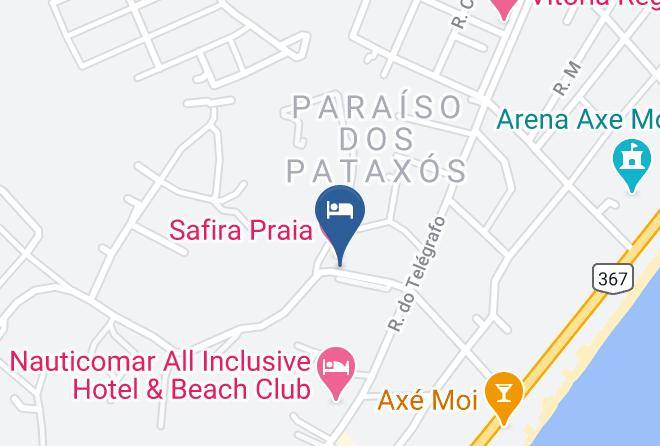 Safira Praia Hotel Map