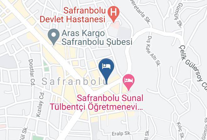 Safirkonak Safranbolu Map