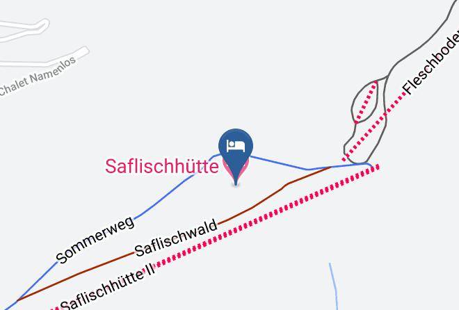 Saflischhutte Map