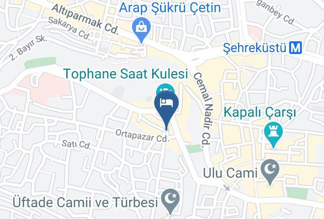 Osmangazi - Safran Otel Maps