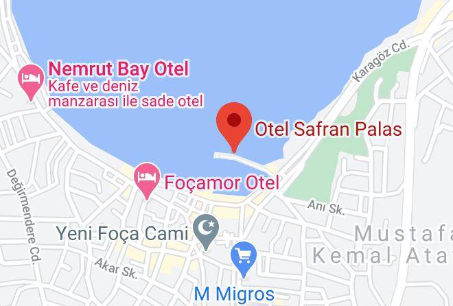 Foca - Safran Palas Maps