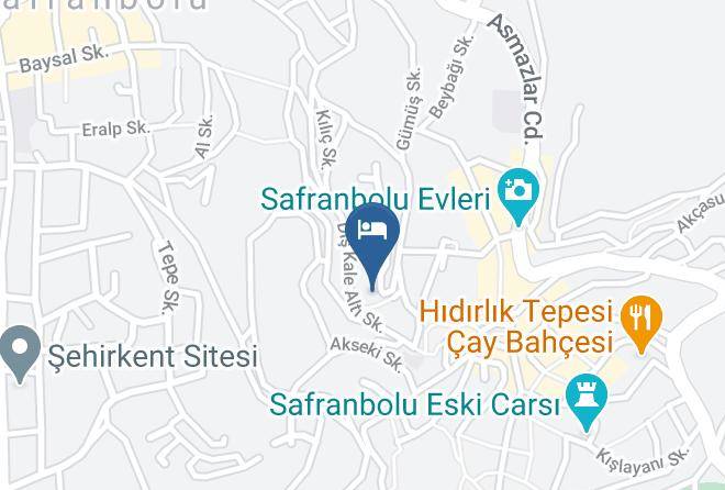 Safranbolu Leyla Hanim Konagi Map