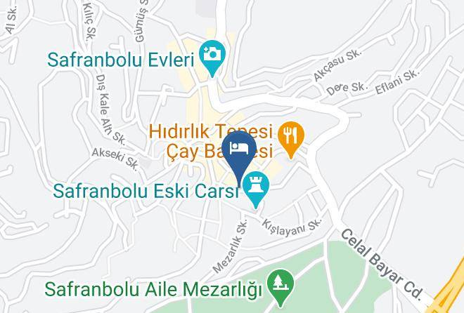 Safranbolu - Safranbolu Seyir Konak Otel Maps