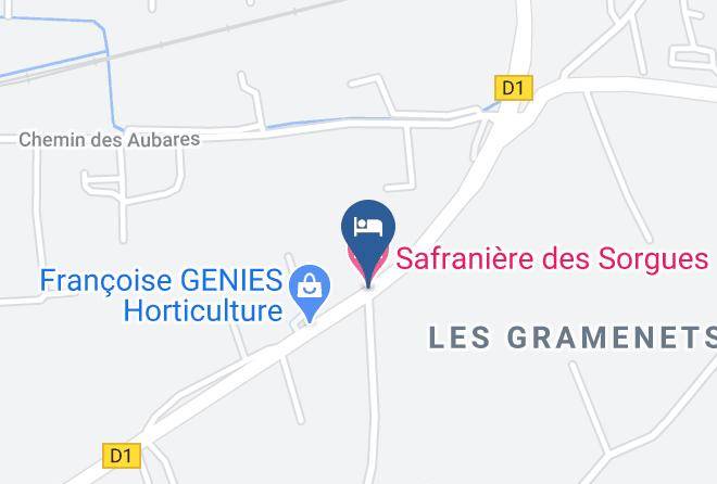 Vaucluse - Safraniere Des Sorgues Maps