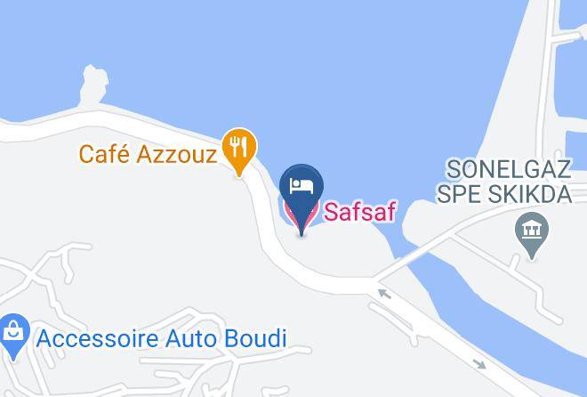 Skikda - Safsaf Hotel Maps