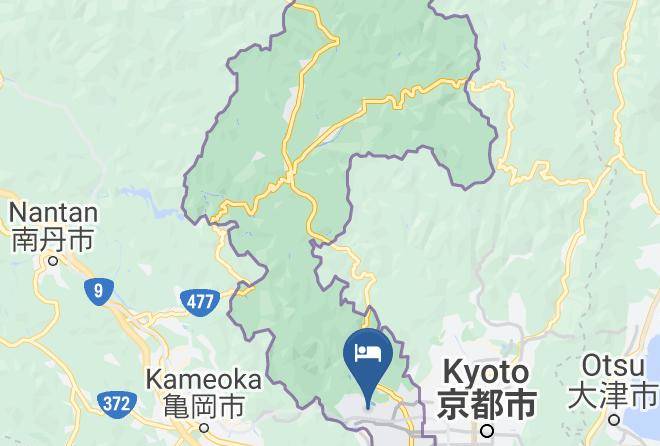 Kyoto City Ukyo Ward - Saga Grace Hotel Maps