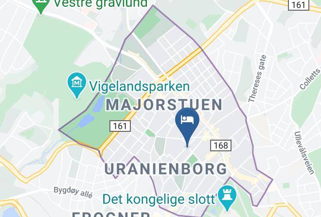 Oslo Frogner - Saga Hotel Oslo Maps