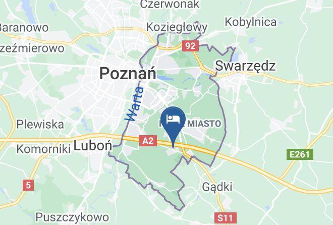 Poznan - Saga Pensjonat Maps
