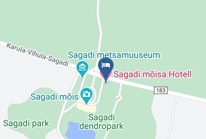 Haljala - Sagadi Moisa Hotell Maps