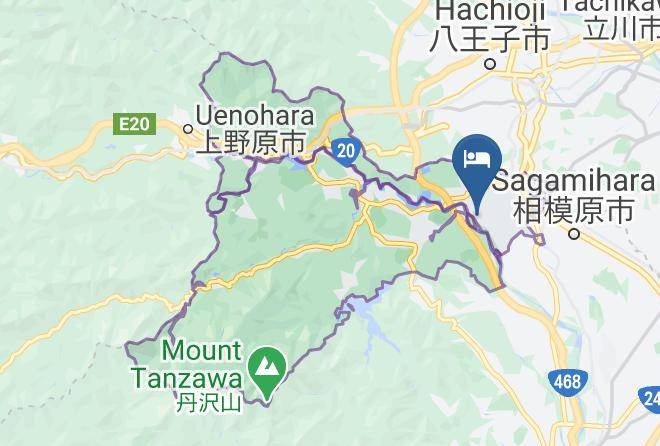Sagamihara City Midori Ward - Sagamihara Seiryu No Sato Maps