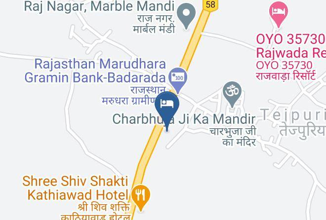 Rajsamand Sub District - Sagar Hotel & Resort Maps
