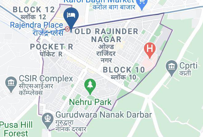 New Delhi - Sagar Palace Maps