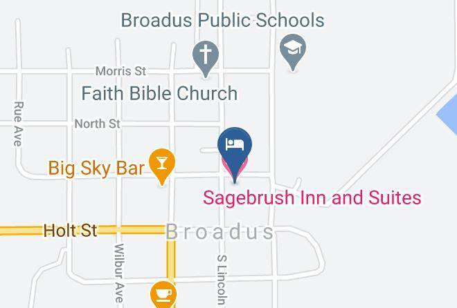 Powder River - Sagebrush Inn And Suites Maps