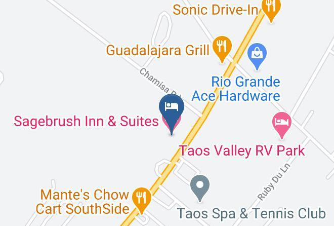 Taos - Sagebrush Inn & Suites Maps