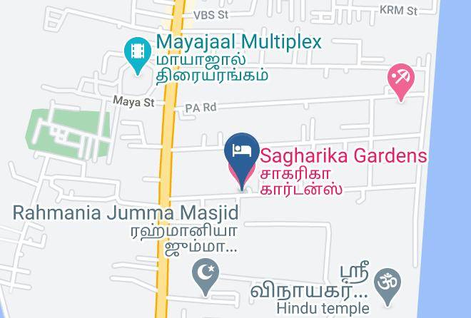 Chennai - Sagharika Gardens Maps