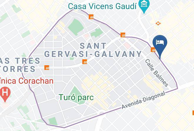 Barcelona - Sagrada Familia Bcn 1p Maps