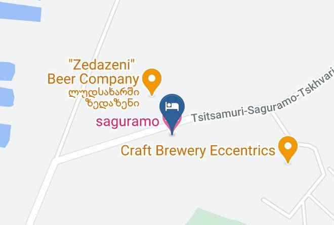 Mtskheta - Saguramo Maps