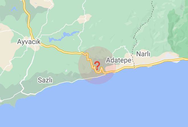 Ayvacik - Sahaf Pansiyon Maps