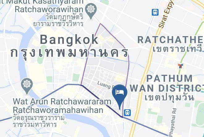 Phra Nakhon - Sahai Sahakit Hotel Maps