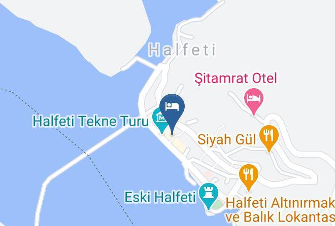 Halfeti - Sahan Tas Konak Hotel Maps