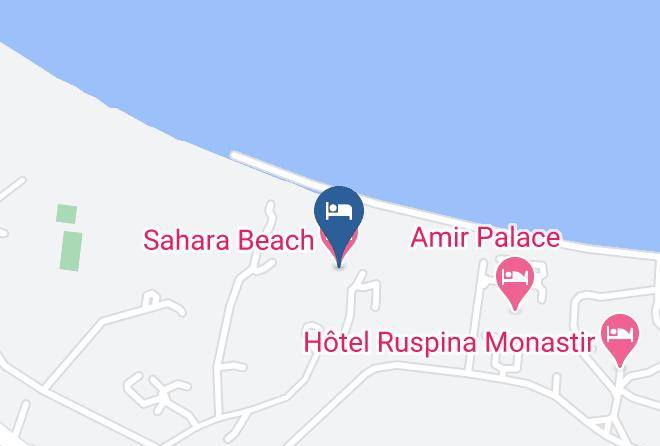 Tunisia - Sahara Beach Hotel Maps