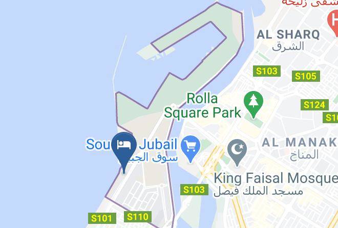 Sahara Beach Resort & Spa Map