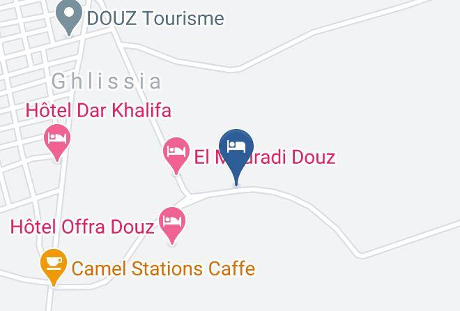 Tunisia - Sahara Douz Maps