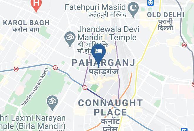 Paharganj - Sahara International Deluxe Maps