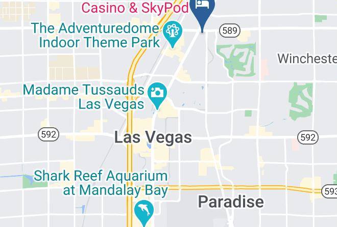 Clark - The Alexandria Tower At Sahara Las Vegas Maps