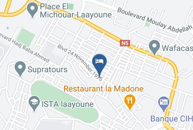 Laayoune - Sahara Line Hotel Maps