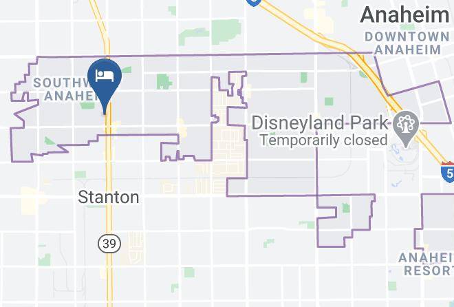 Orange - Sahara Motel Maps