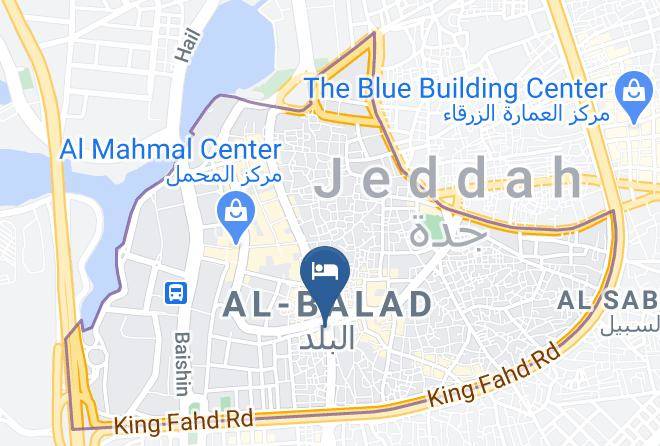 Jeddah - Sahari Hotel Maps