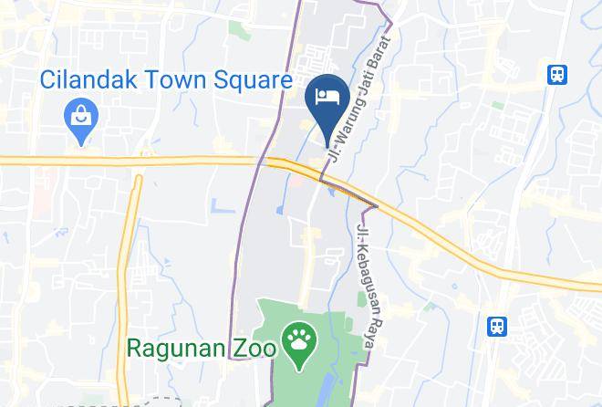 Jakarta Selatan - Sahati Hotel Maps