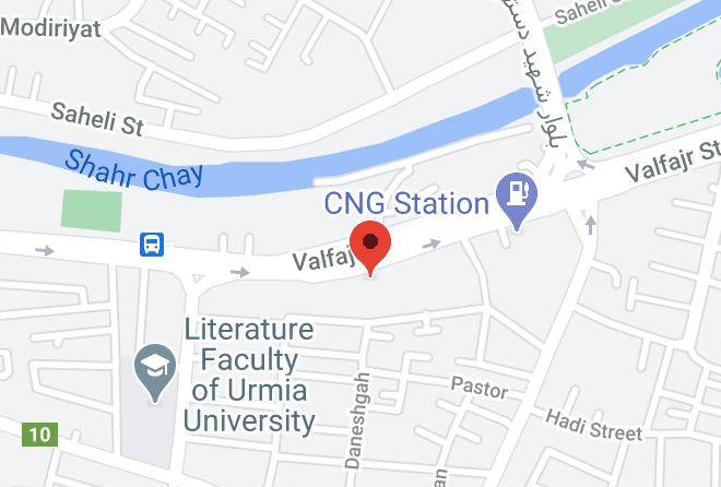 Urmia - Sahel Hotel Maps