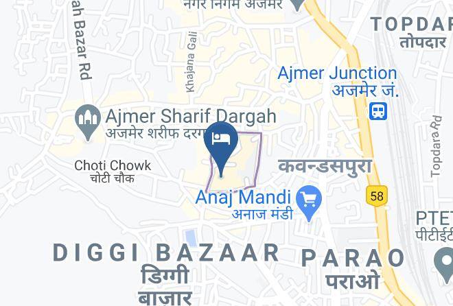 Ajmer - Sahiba Palace Maps