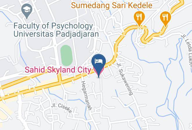 Sahid Skyland City Hotel Map