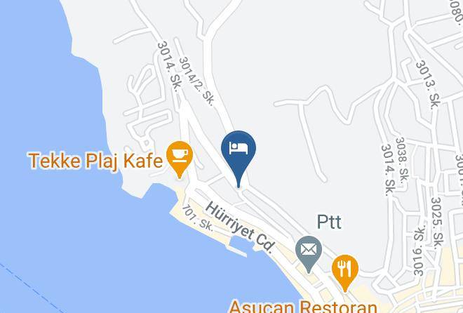 Cesme - Sahil Butik Otel Maps